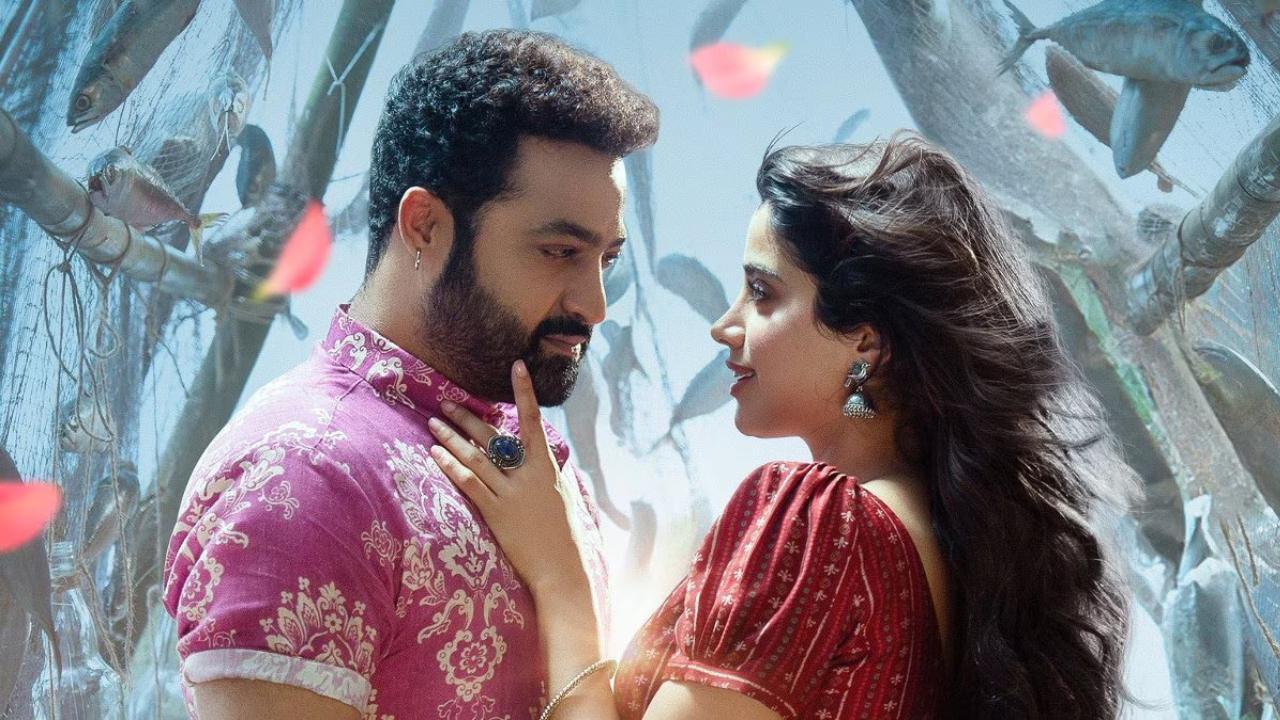 Here’s why Jr NTR was ‘shocked’ when he saw Janhvi Kapoor on the set of Devara: Part 1