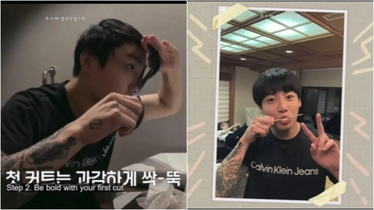 BTS: Jungkook cuts his bangs too short, immediately regrets it, in latest EP of Are You Sure?!