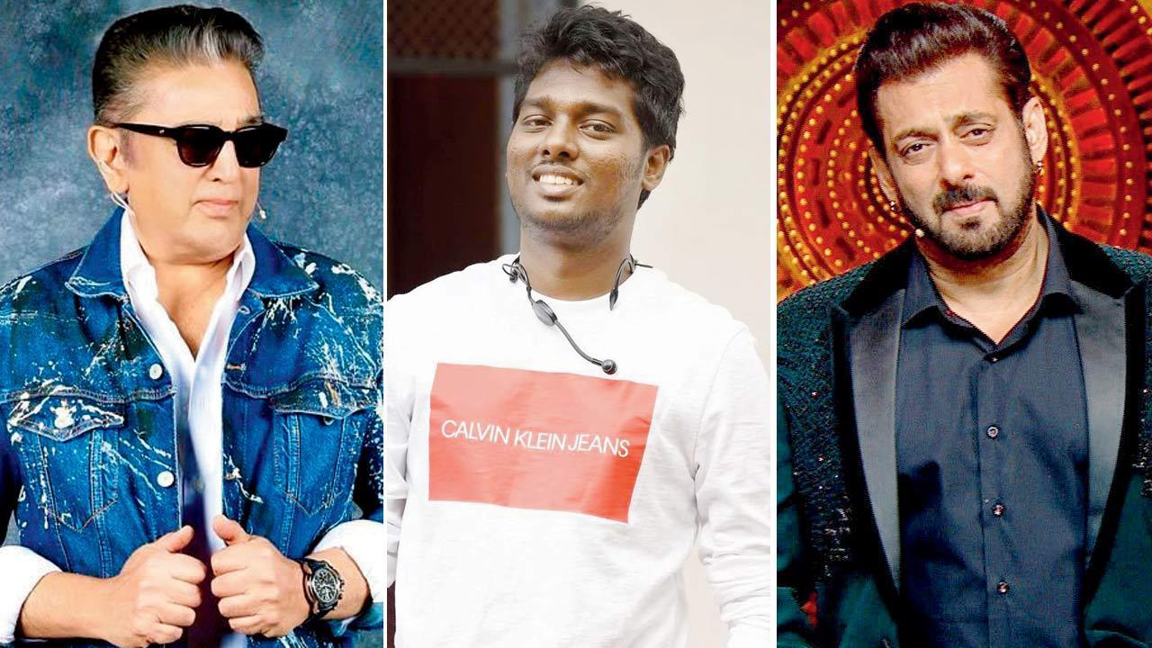 Kamal Haasan, Atlee and Salman Khan