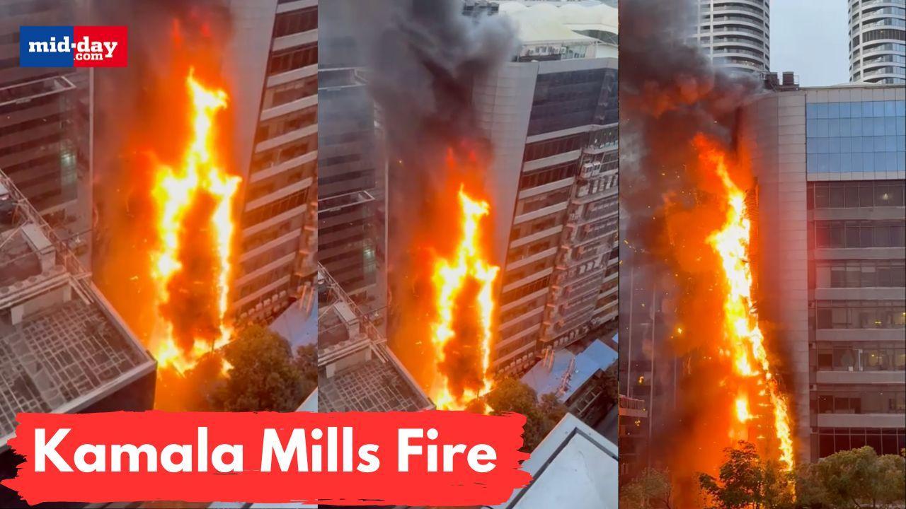 Kamala Mills Fire: Massive fire breaks out at Times Tower in Lower Parel