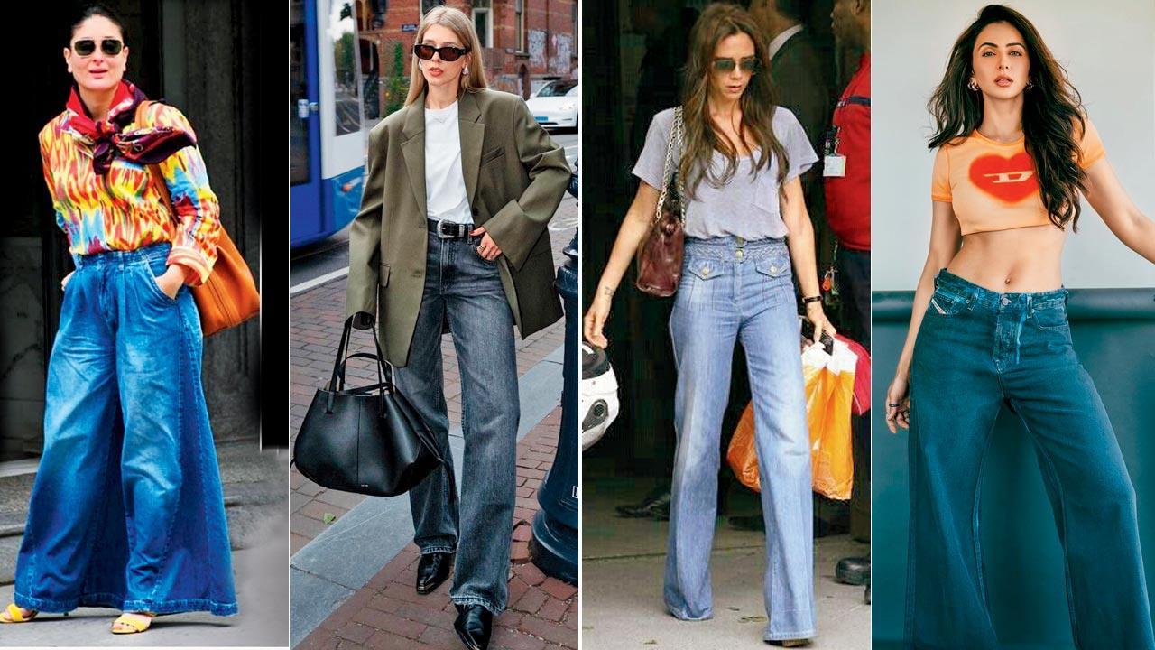 With wide-leg jeans in fashion, here's how you can pick and style them