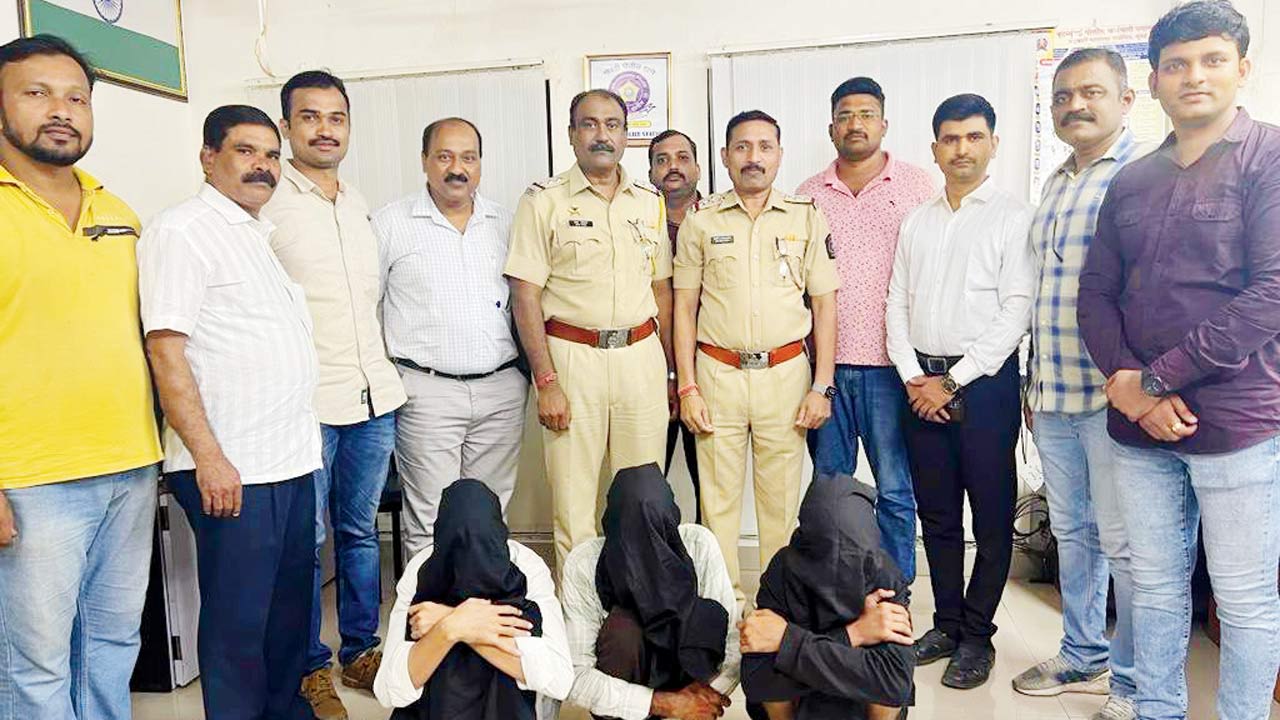 Three (of the nine) accused who were arrested initially