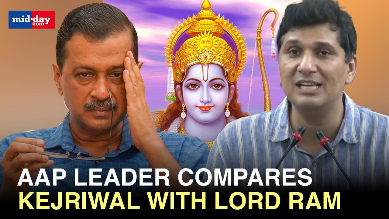 AAP leader compares Kejriwal with Lord Rama over his resignation announcement