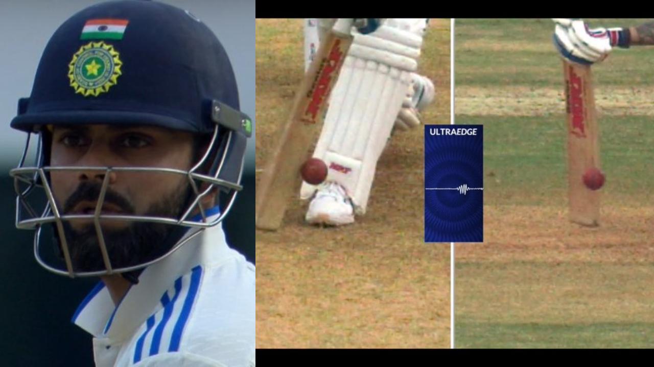 IND vs BAN 1st Test: See how Rohit Sharma, Shubman Gill and on-field umpire reacted to Virat Kohli's dismissal