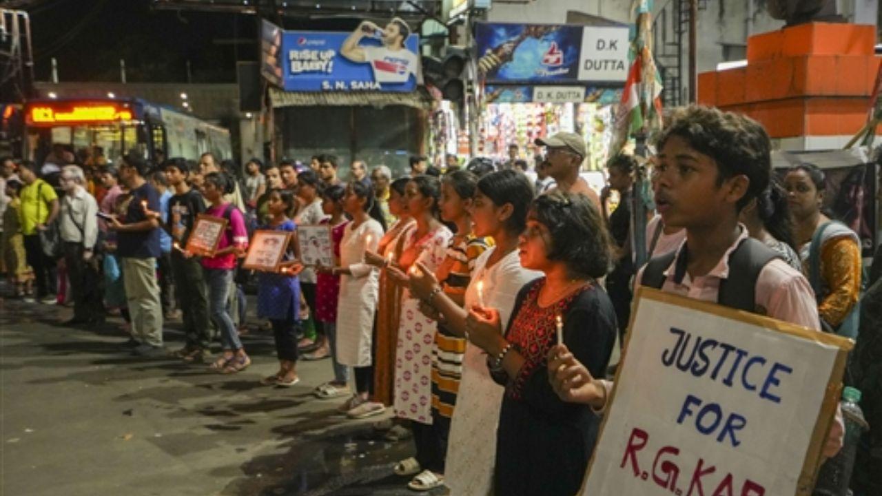 The 'Reclaim the Night' movement, which began on August 14, saw its second edition on Wednesday. The campaign, driven by social media, kicked off at 11:30 pm, as protesters marched in various towns and cities across the state.