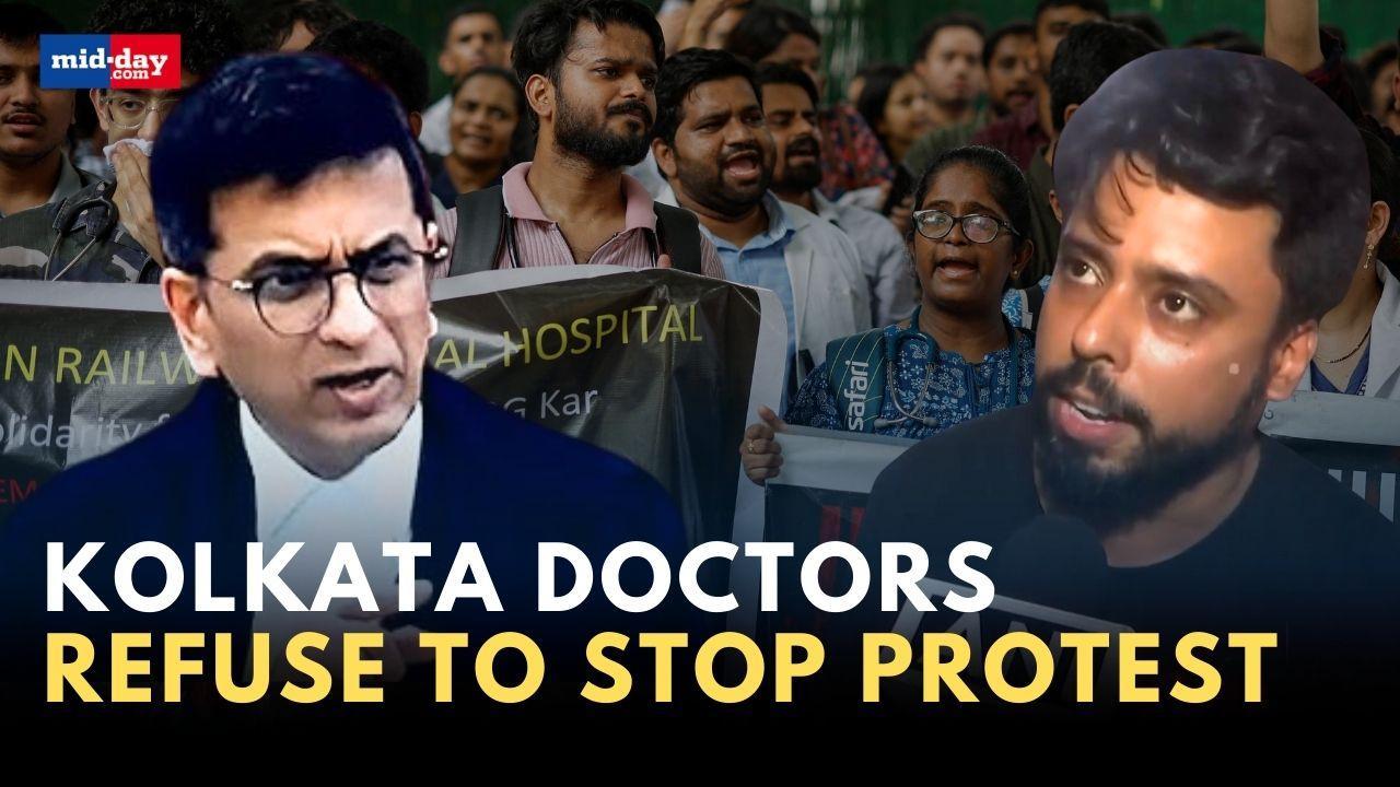 Kolkata Rape Horror: Kolkata Juniors doctors continue protest after SC order