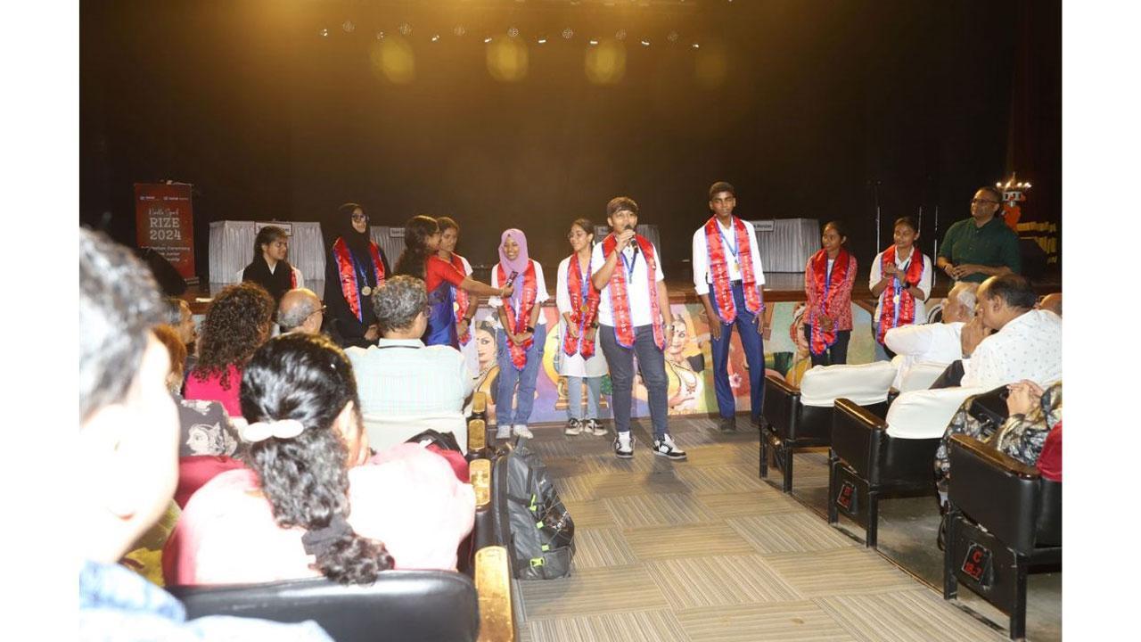 Kotak Education Foundation felicitates 1000 scholarships under Kotak Junior Scholarship Programme for 10th plus Students in Mumbai at RIZE 2024