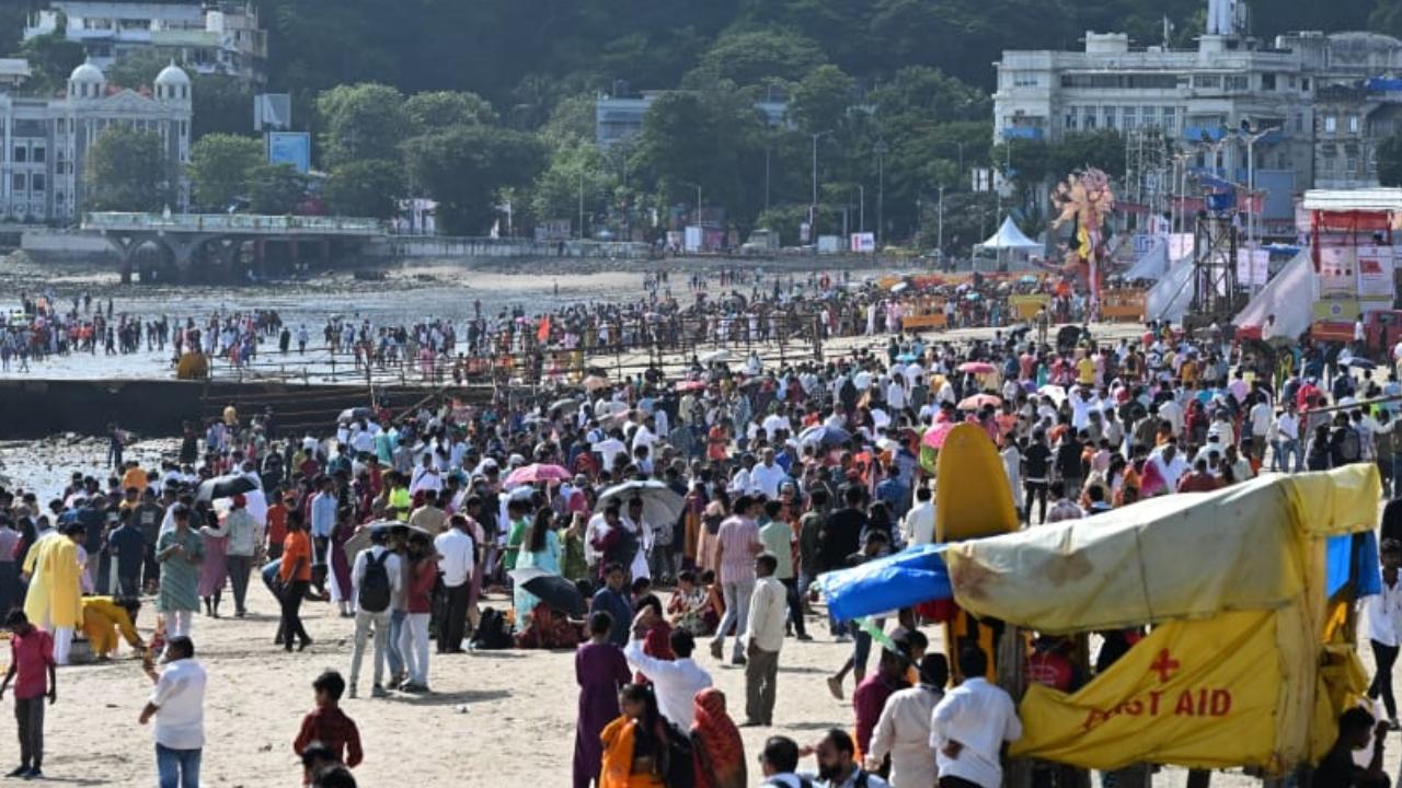 The BMC has deployed more than 12,000 employees and set up 71 control rooms to manage the processions