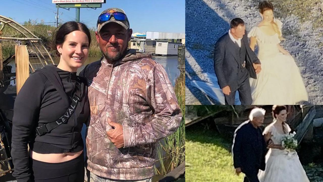 Lana Del Rey says 'I do' to gator tour guide Jeremy Dufrene in Louisiana