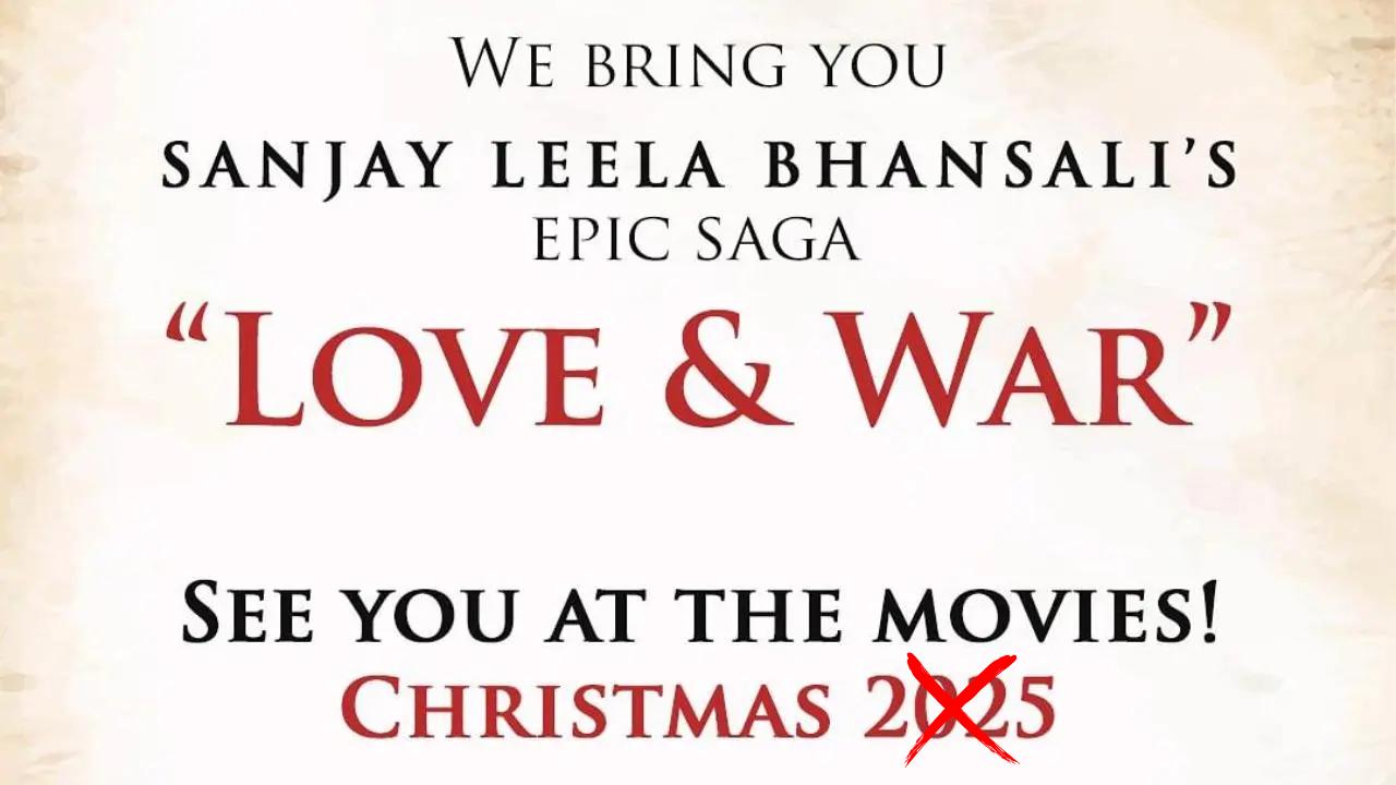 Amid the rising anticipation for SLB's Lover And War, an absolutely exhilarating update has arrived. The film is all set for its grand release on 20th March 2026. Read more