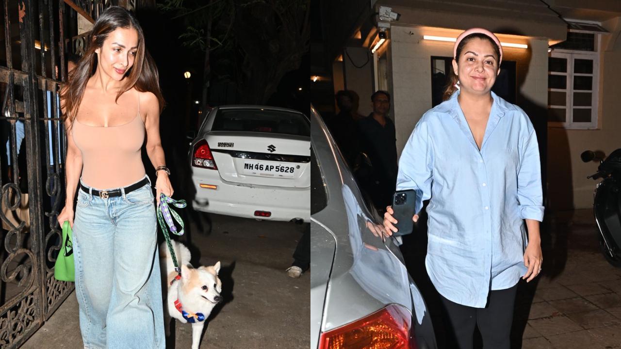 Malaika and Amrita Arora met their father Anil Mehta before his alleged suicide