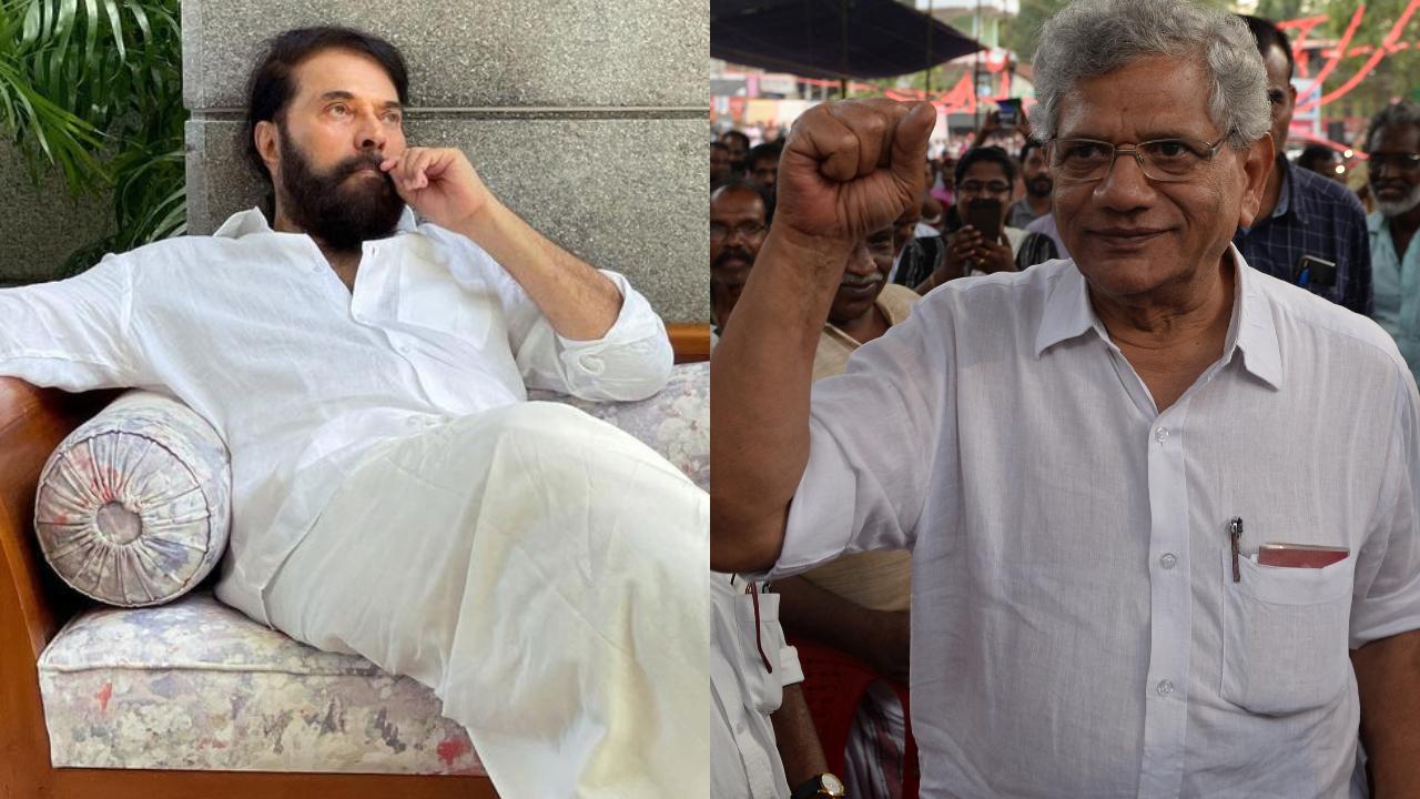 Malayalam actor Mammootty mourns the death of ‘dear friend’ Sitaram Yechury: ‘I will miss him dearly’