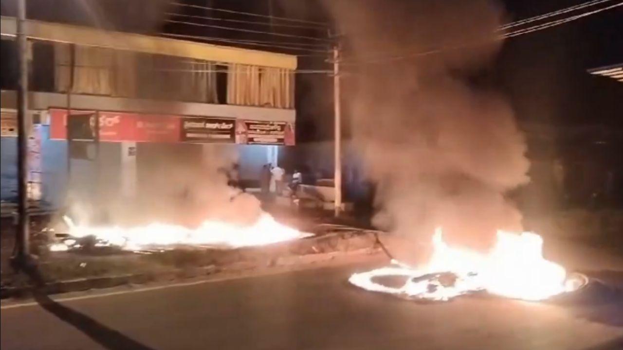 To restore order, police used mild force to disperse the crowd and manage the situation during the unrest.