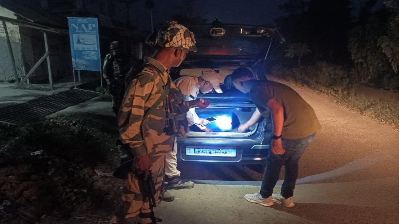 A total of 101 Nakas/Checkpoints were installed in different districts of Manipur, both in the hill and the valley, and the police detained two people in connection with violations in different districts of the state