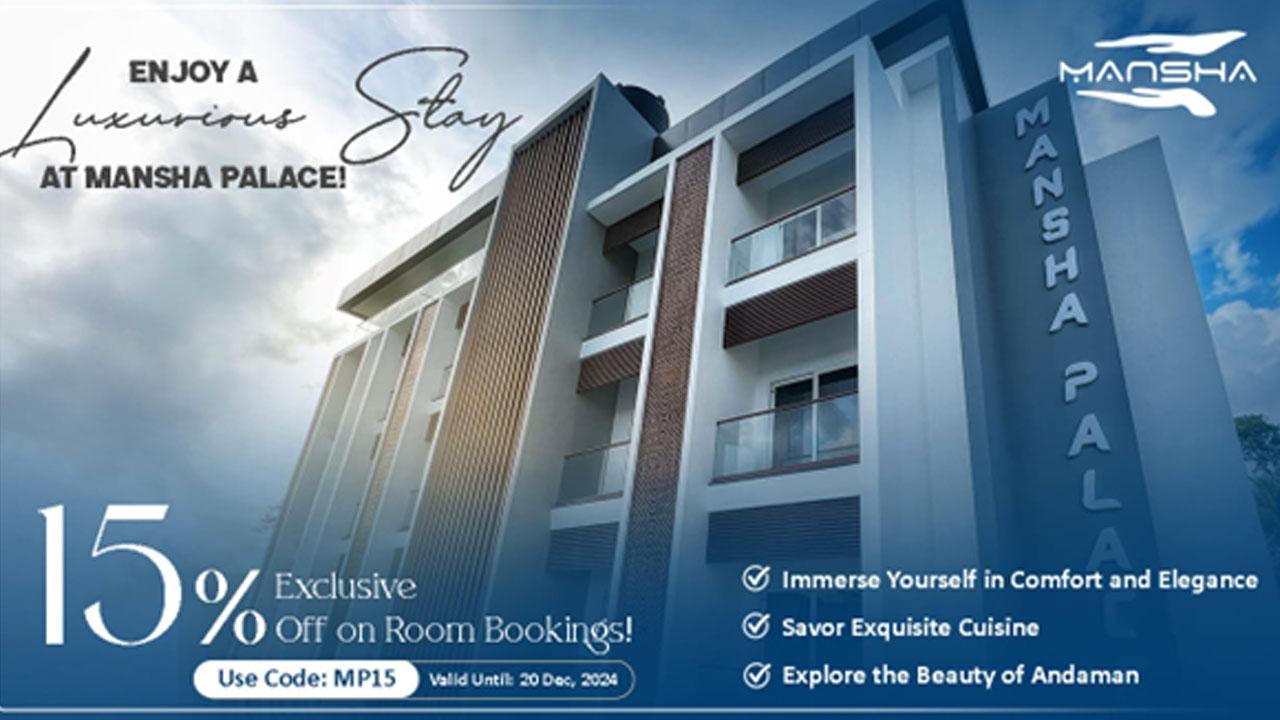 Discover Luxury at Mansha Hotels: The Best Hotels in Port Blair (Now Shri Vijayapuram)