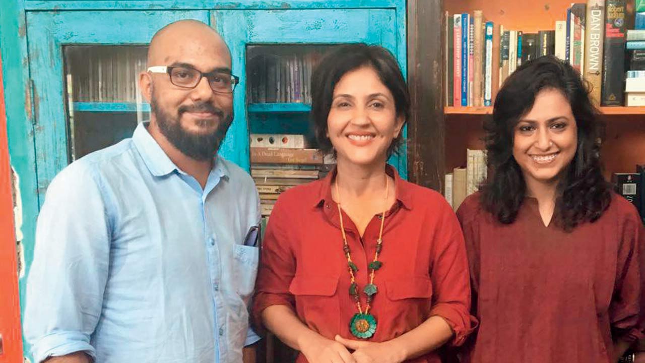 With Anuja Chauhan on interviewing her