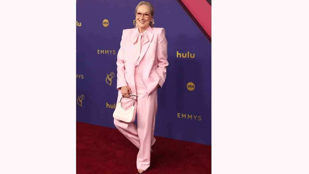 Emmys 2024: Meryl Streep steals spotlight in pink pantsuit
