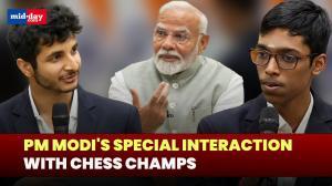 Watch: PM Modi interacts with the winners of Chess Olympiad