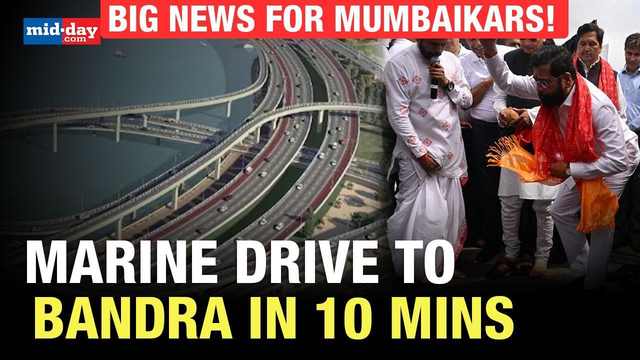 Good news for Mumbaikars, You can now travel Maine Drive to Bandra in 10 mins