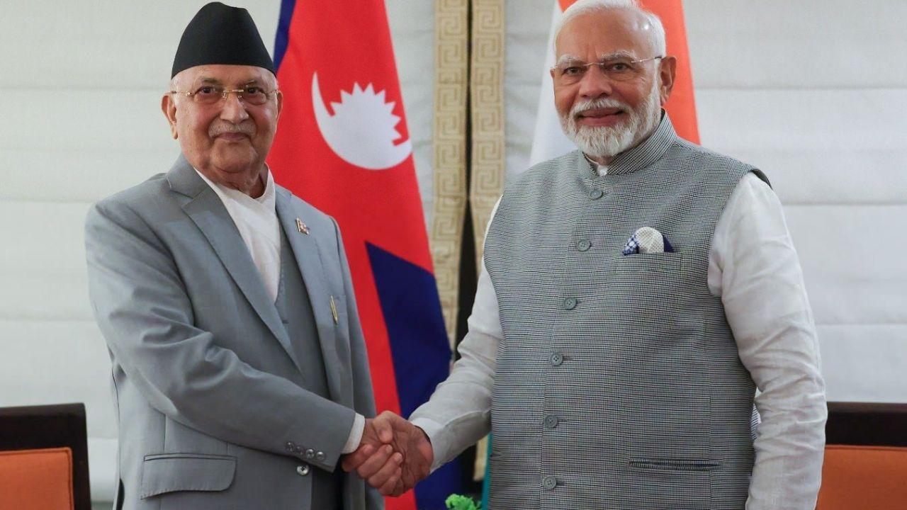 The leaders discussed enhancing cooperation in areas like energy, technology, and trade, reaffirming the strong and historical ties between India and Nepal. 