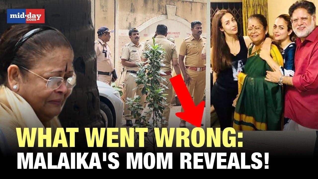Malaika Arora's mom reveals what exactly happened before her father's demise