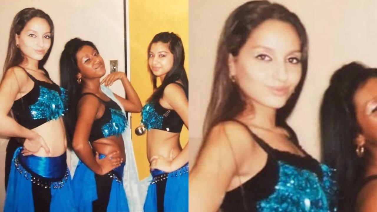 Nora Fatehi's throwback photo from her school days is proof that she's always been a diva