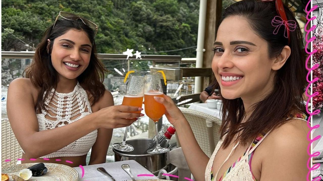 Nushrratt spends 'an evening in Paris' with 'Blair to her Serena' Ishita Raj