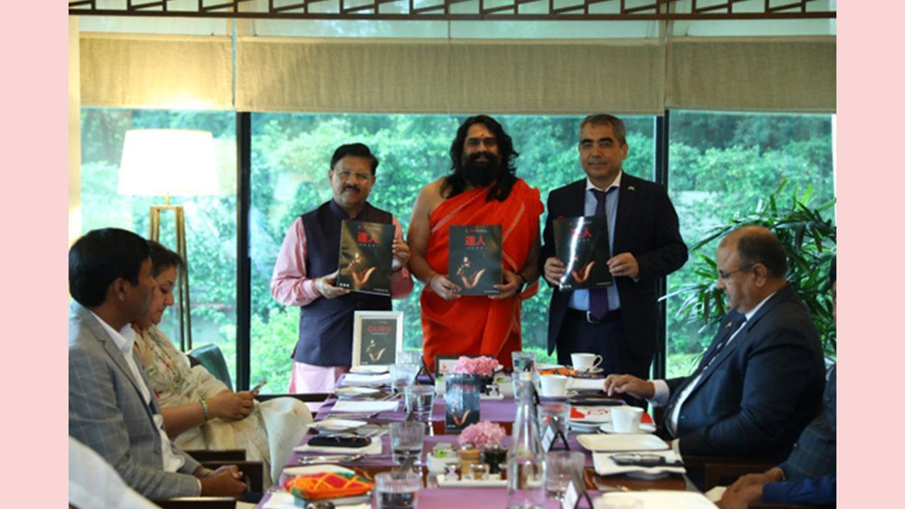 Guru is an essence manifested in presence of disciple- Ooj Foundation during a book launch on the Guru