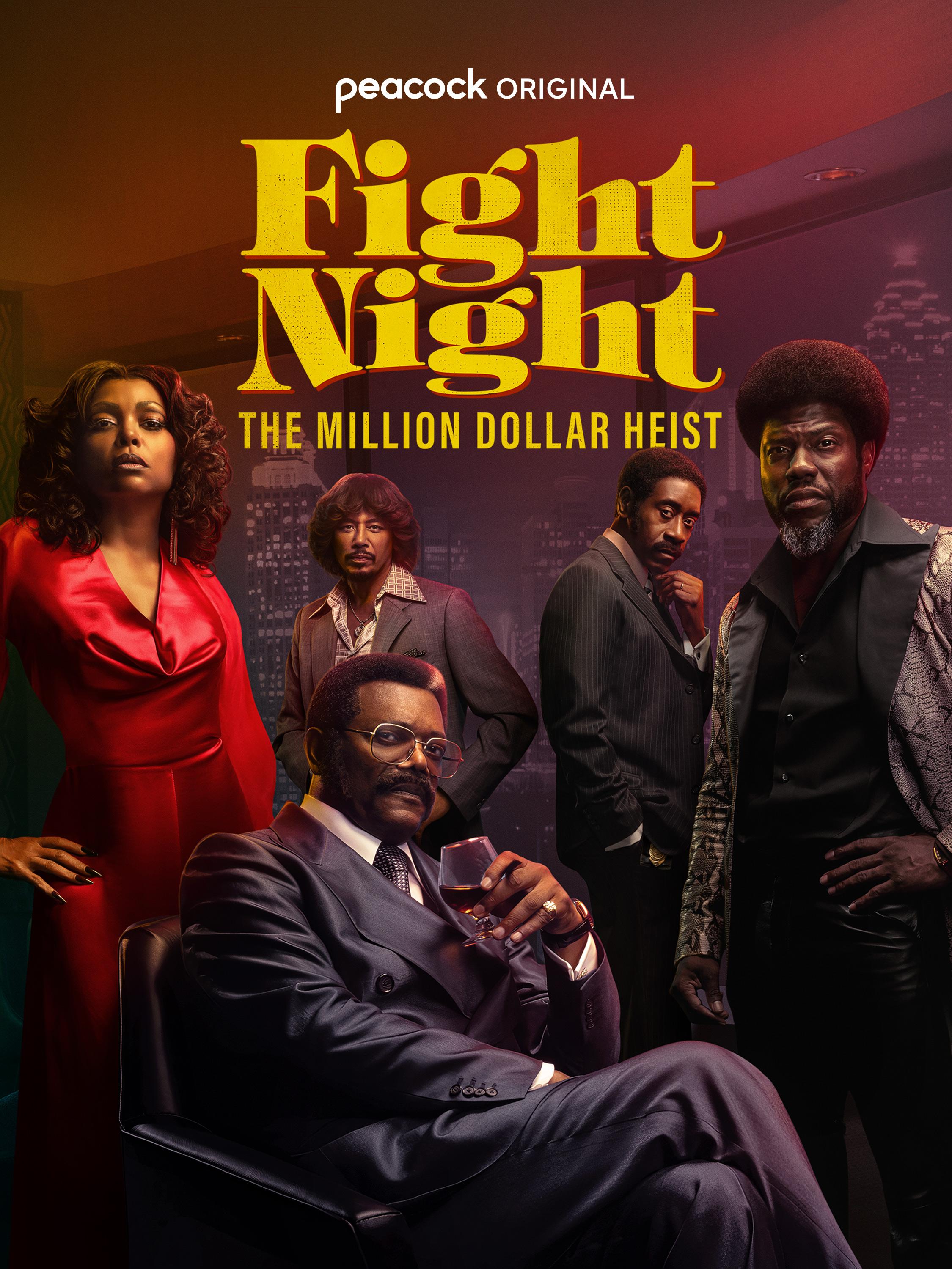 Fight Night: The Million Dollar Heist (September 6) on JioCinemaFight Night: The Million Dollar Heist is based on a real robbery that happened during Muhammad Ali’s 1970 comeback fight against Jerry Quarry. Kevin Hart plays a hustler called 