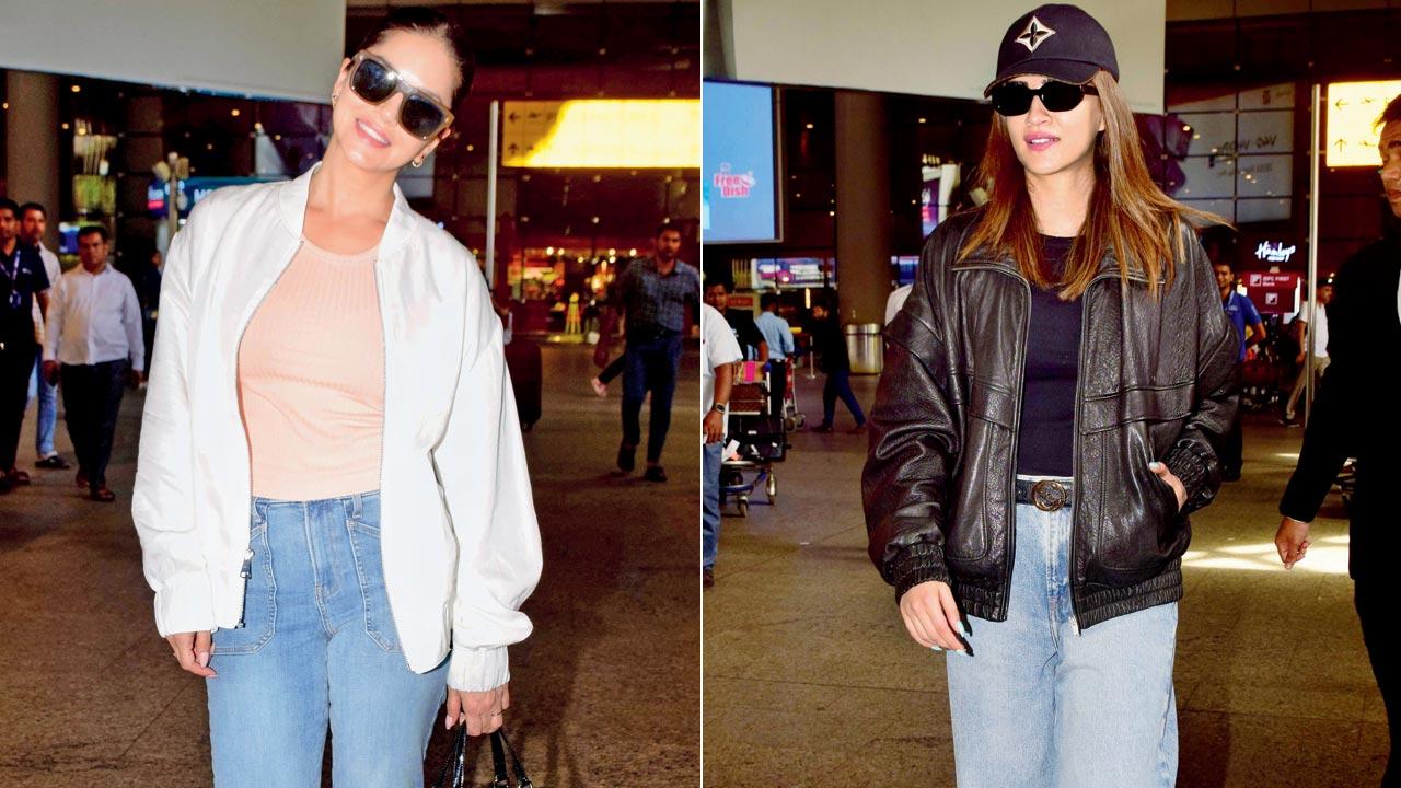 Sweet and sunny: Sunny Leone; Tirchhi topiwali: Kriti Sanon