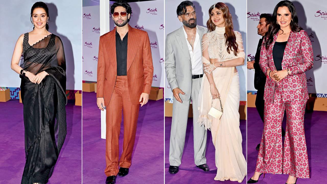 Kahin toh milegi: Shraddha Kapoor; Gangsta’ vibes: Siddhant Chaturvedi; Dhak, dhak, dhak: Suniel Shetty with Shilpa Shetty Kundra; Let the games begin: Sanya Mirza