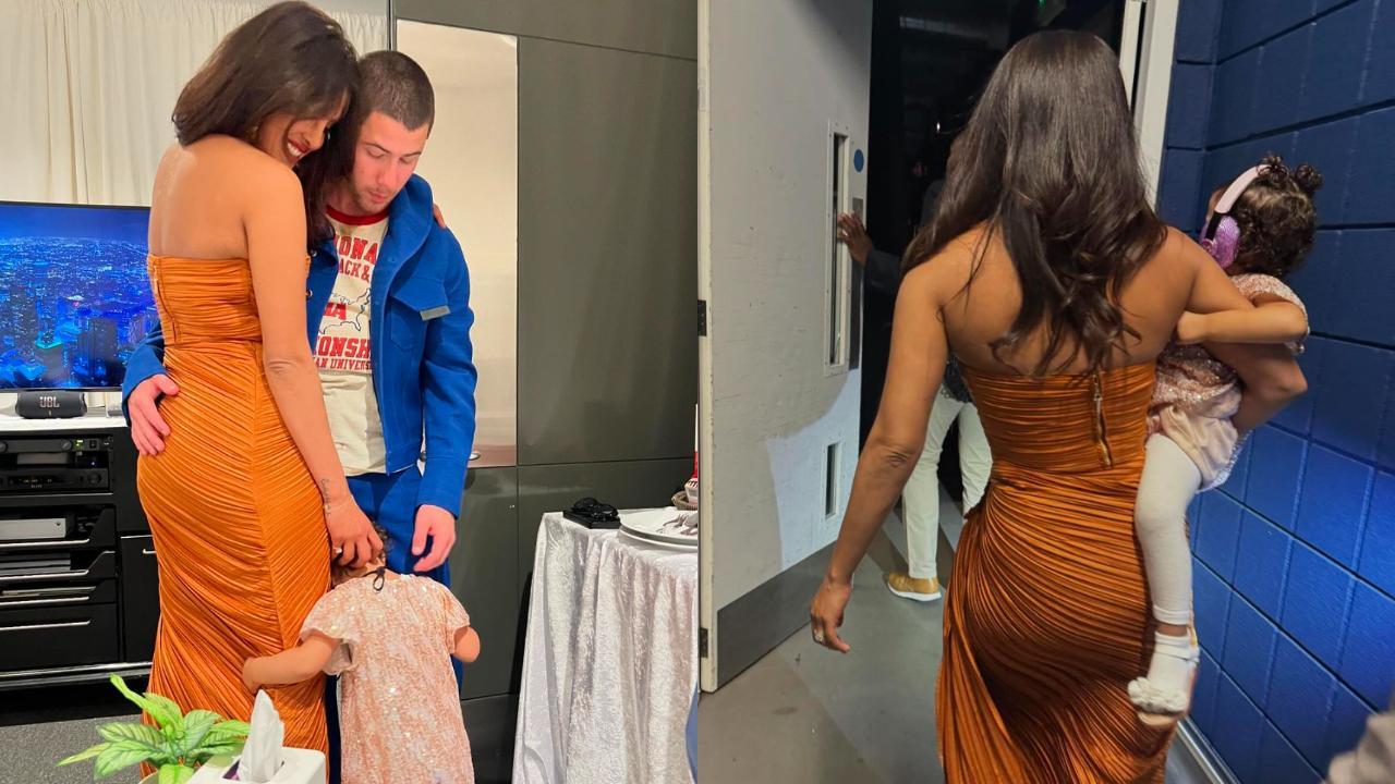 Priyanka Chopra attends Nick Jonas's London concert on his birthday, singer gives her a kiss mid-performance