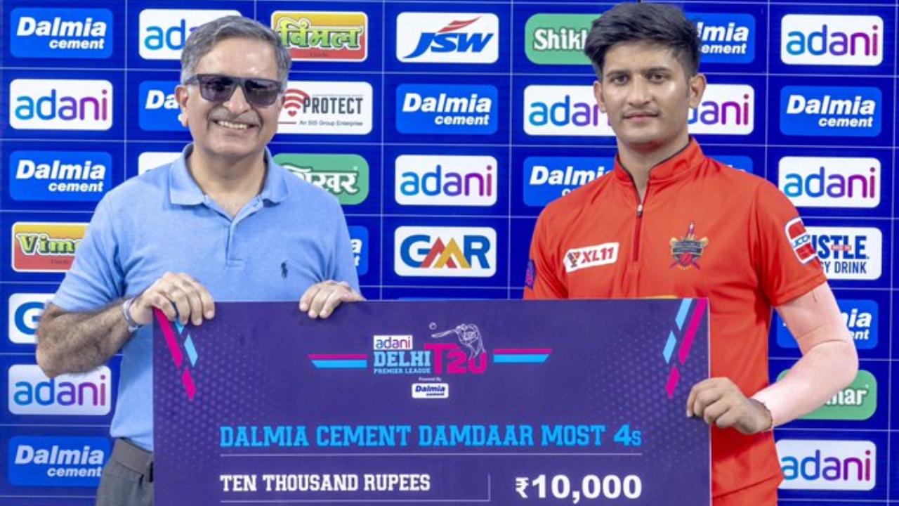 Ayush, who also shared a 286-run partnership with opener Priyansh Arya for the second wicket, bettered the record for most sixes by a batter in an innings which stood in the name of West Indies great Chris Gayle and Estonia's Sahil Chauhan