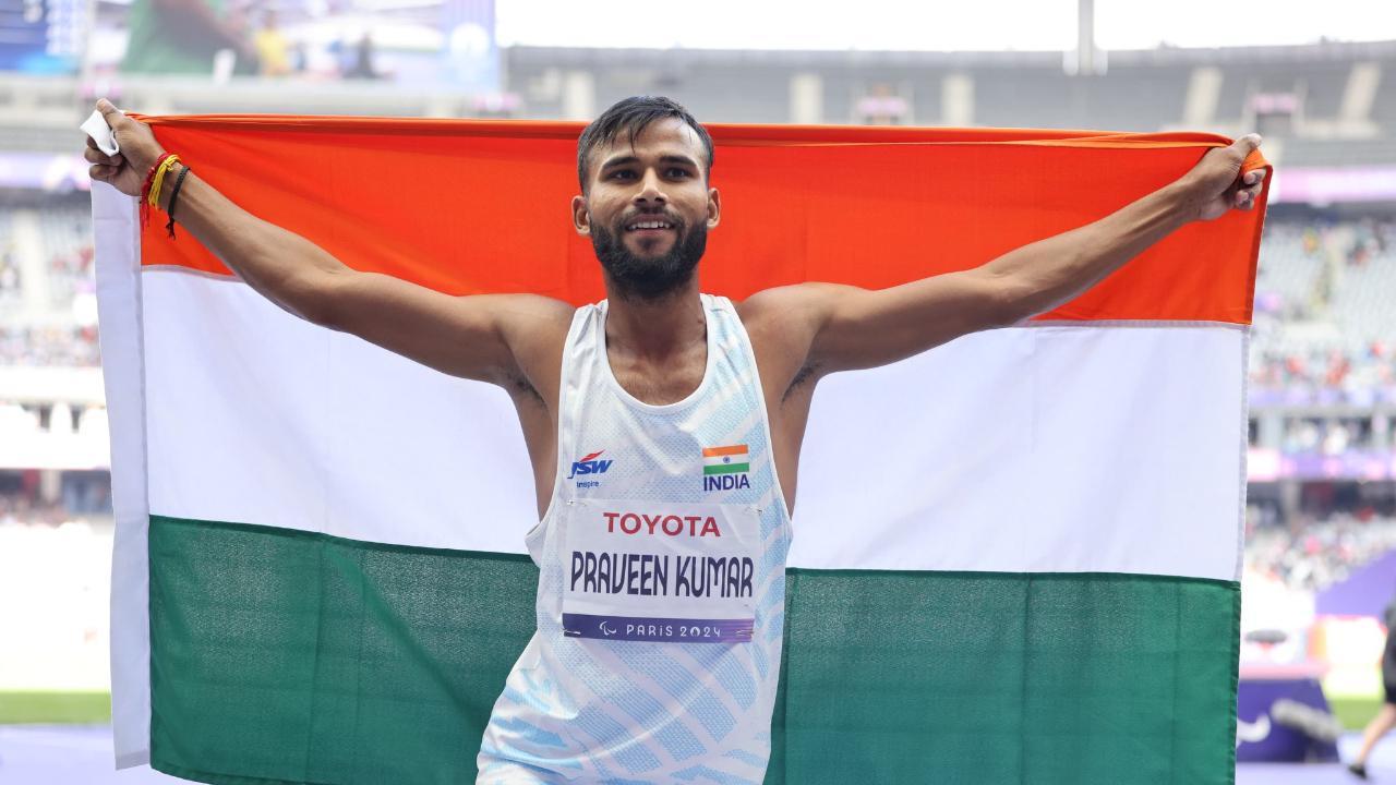 Praveen's record-breaking jump helps India hit a golden six in Paralympics