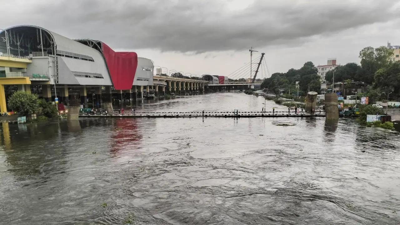 Heavy rains in Pune: Red alert in entire district; water from Khadakwasla released into Mutha river