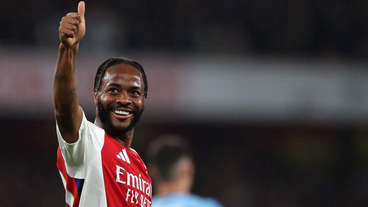 Sterling strikes in Arsenal’s big win