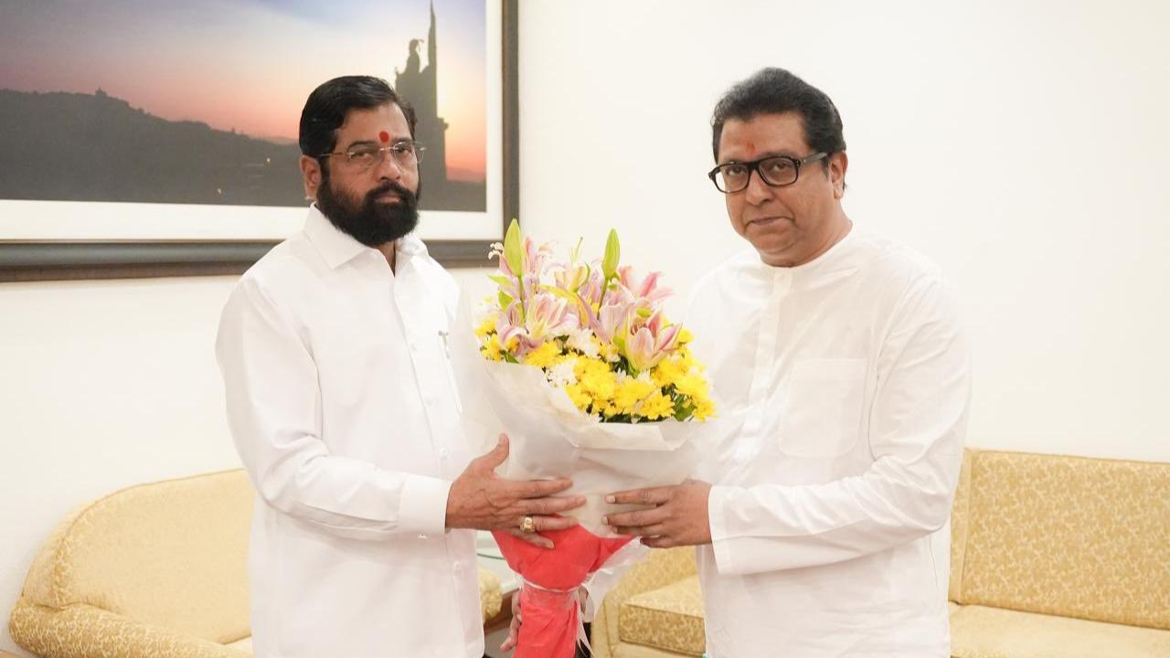 MNS chief Raj Thackeray meets CM Shinde ahead of Maharashtra Assembly elections