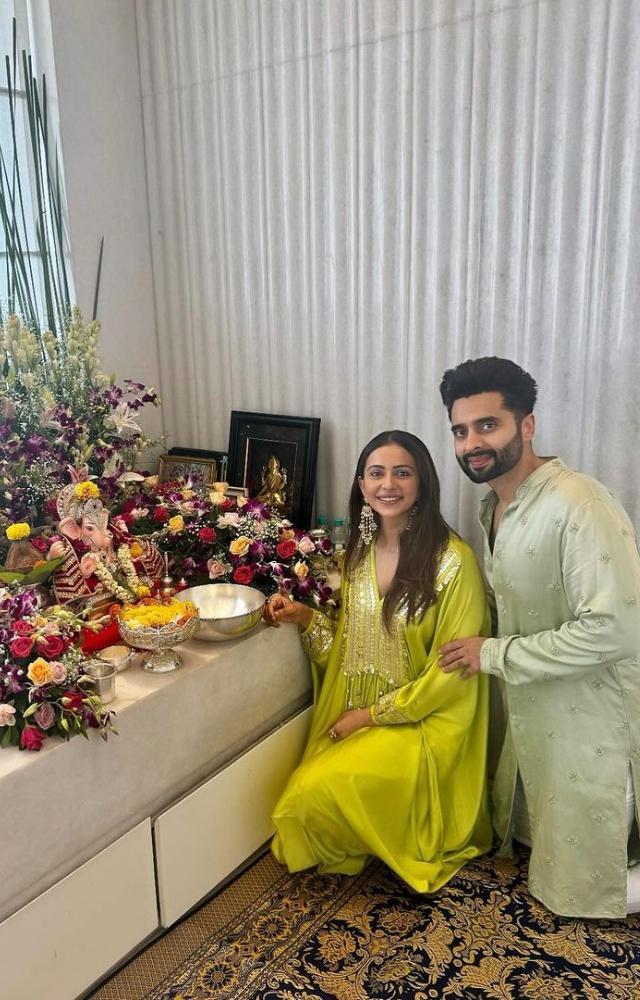 Rakul Preet`s first Ganesh Chaturthi