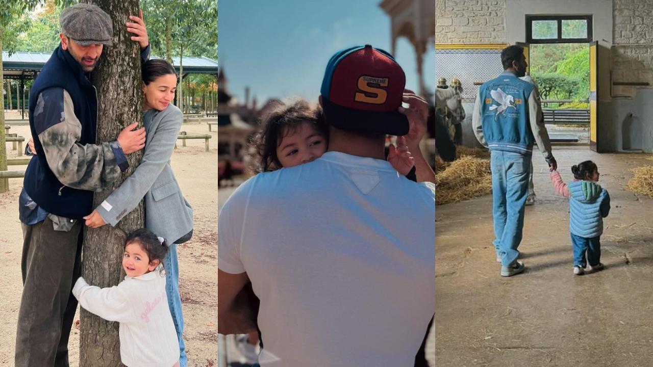 Alia Bhatt’s birthday wish for husband Ranbir Kapoor features unseen pics with daughter Raha