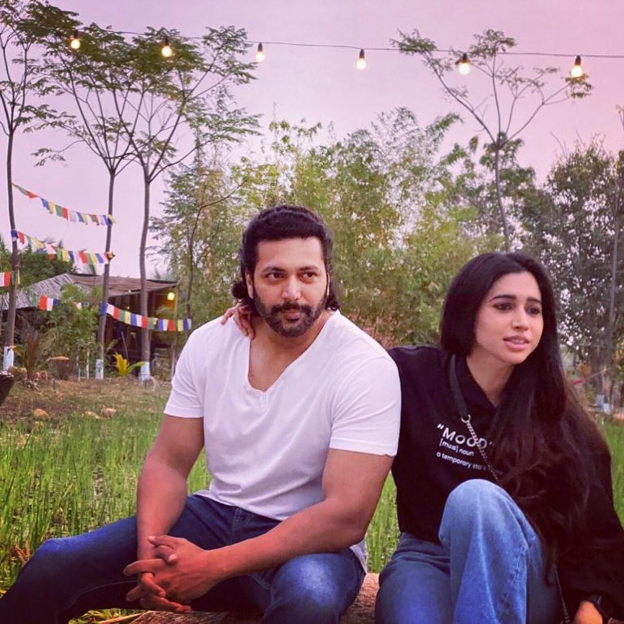 Their relationship started off as a passionate romance. Jayam would often sneak out of his house to meet his ladylove