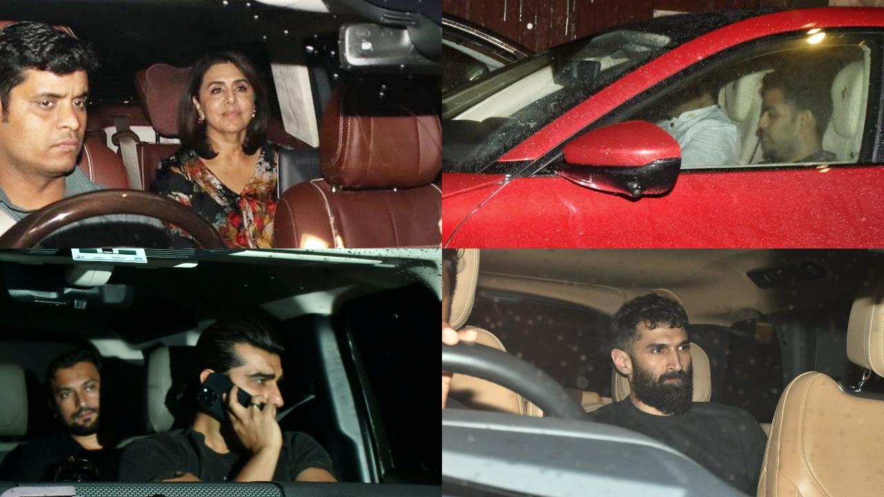Ranbir celebrates birthday with mom Neetu, BFFs Akash Ambani, Arjun, Aditya
