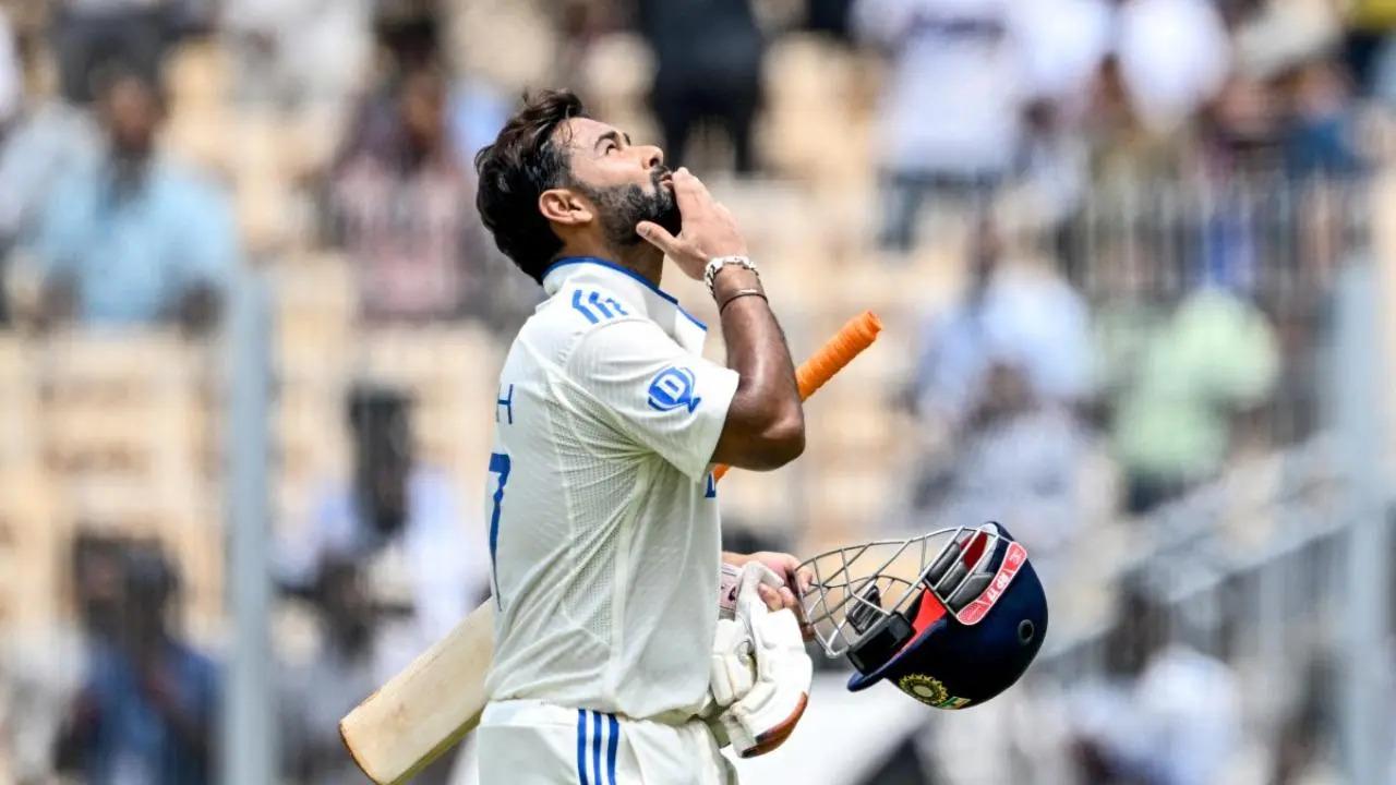 Wicketkeeper-batsman Rishabh Pant who made a return to Test cricket during the first Test between India and Bangladesh has been placed in the sixth position according to the latest release. In the first innings, he accumulated 39 runs off 52 deliveries, but in the second essay, the swashbuckler registered a stunning century against the 
