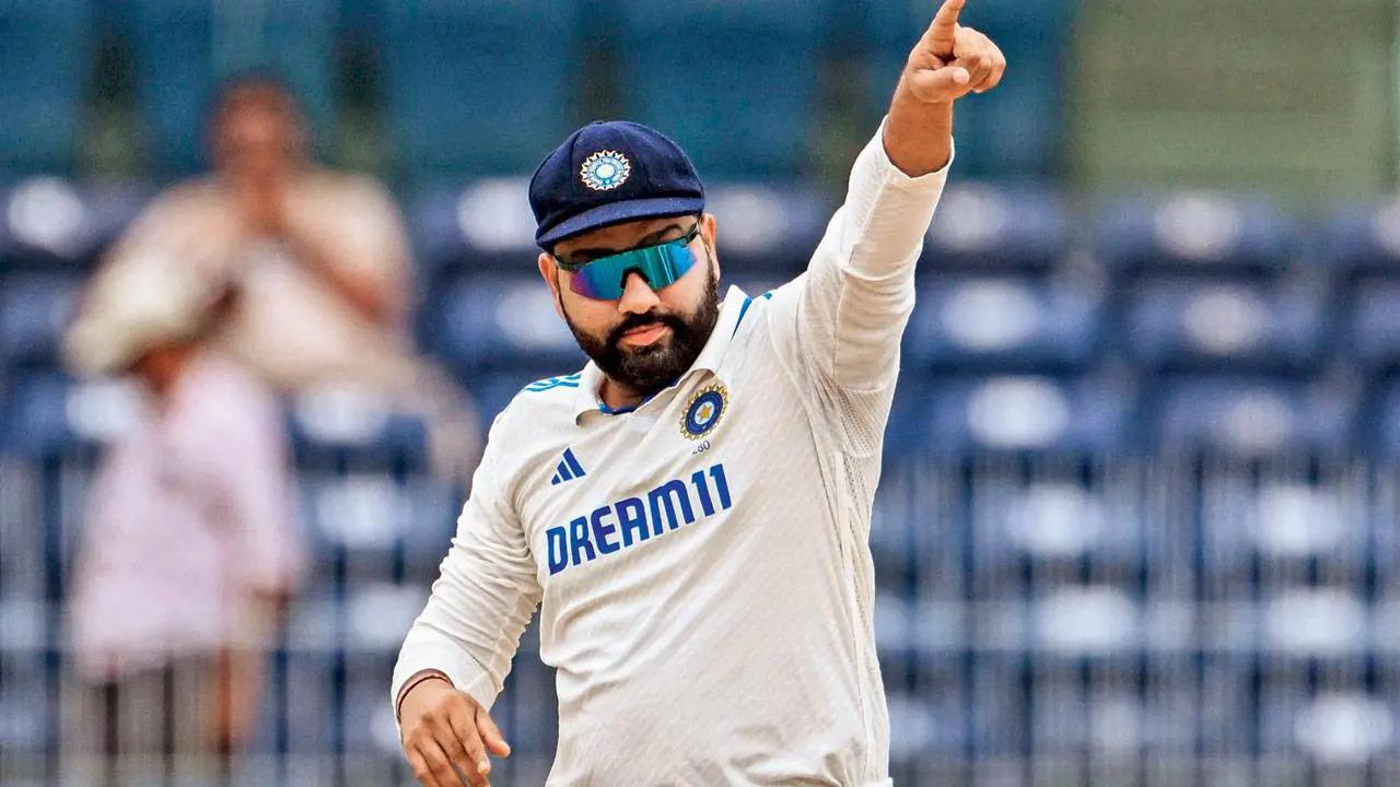 Indian skipper Rohit Sharma slipped five places down with 716 rating points. He is now in 10th place below Australia's Marnus Labuschagne. The skipper was unable to score many runs in the first Test against Bangladesh but will aim to improve his rankings ahead of the second Test match