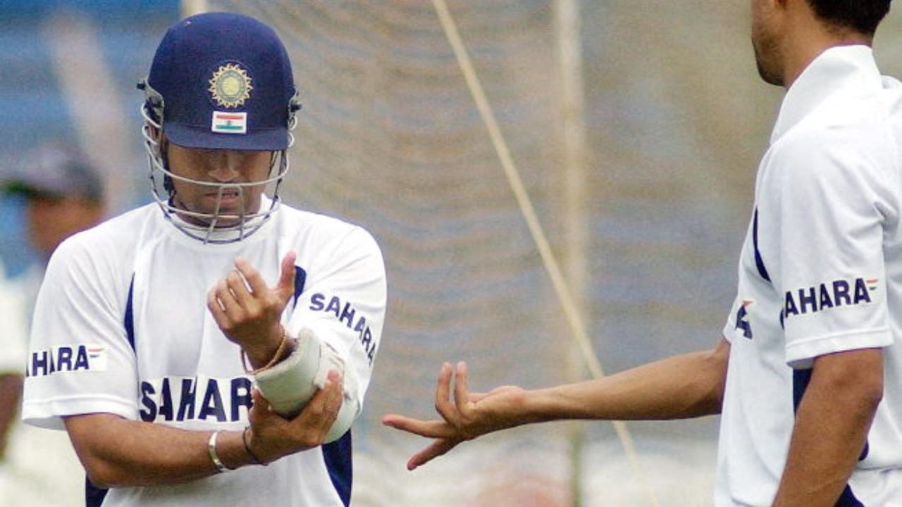 When Sachin Tendulkar re-designed his elbow guard over a waiter's suggestion...