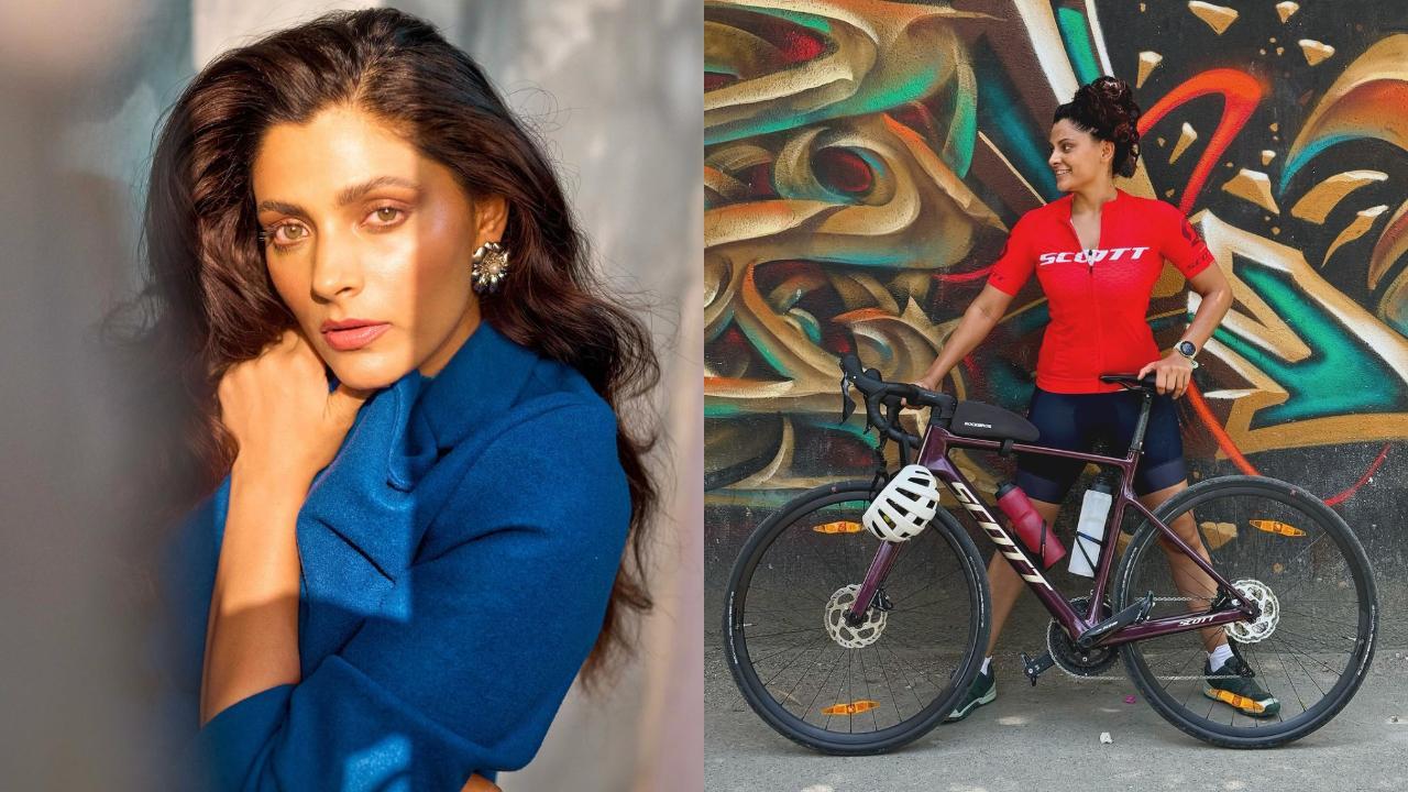 Saiyami Kher loses her cycling gear days before the Ironman triathlon in Berlin