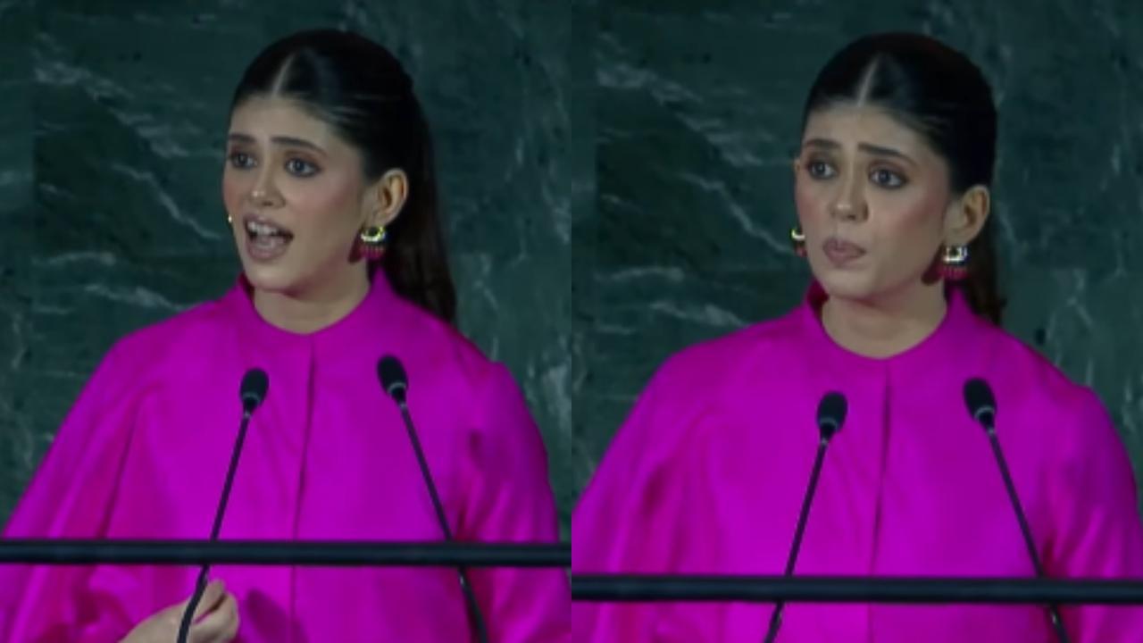 'Our voice matters': Sanjana Sanghi makes powerful cry for change at UN Summit