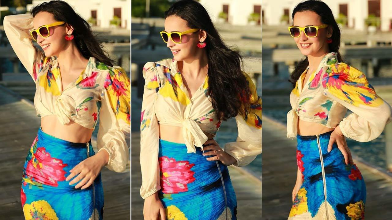 Sun, style, and celebration: Sanaya Irani’s dreamy Maldives vacation