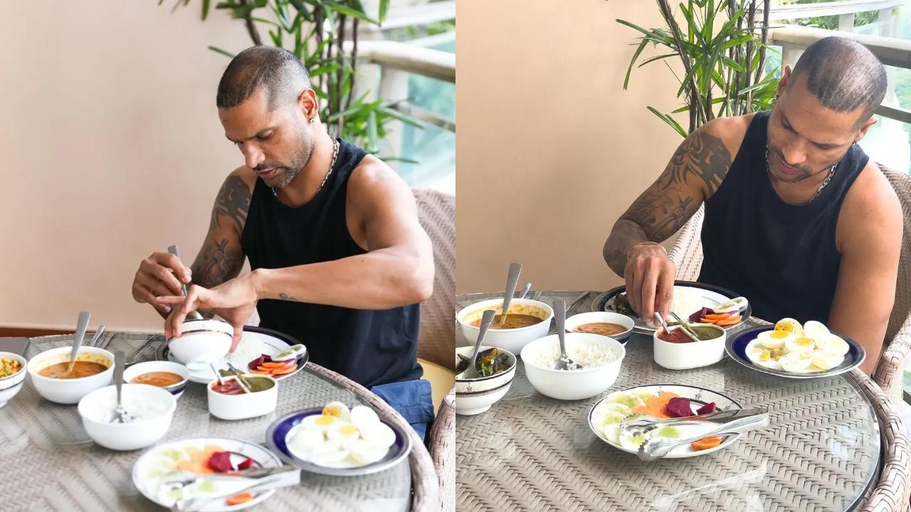 'Desi Munda te Desi Khaana': Cricketer Shikhar Dhawan reveals what he eats to stay fit 