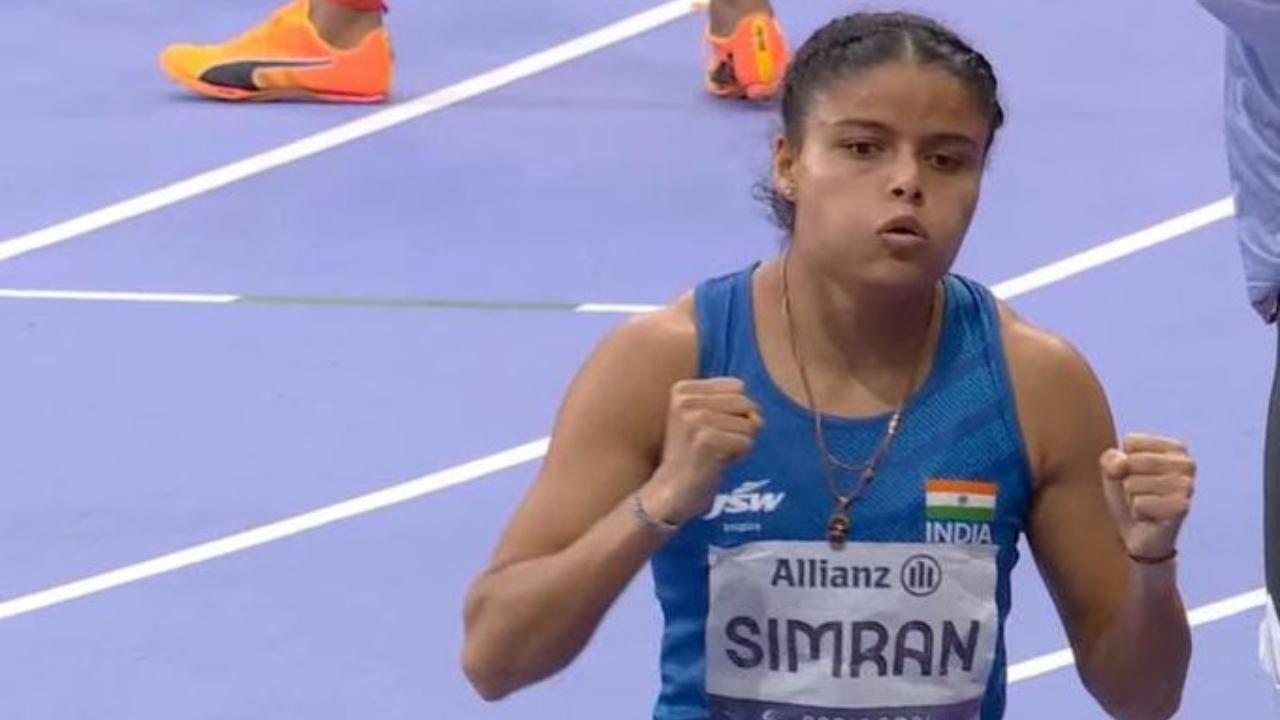 Paris Paralympics: Simran bags bronze in women's 200m T12 final, Dilip falls short of medal