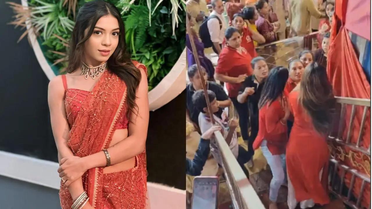 TV actress Simran Budharup shared her disappointing experience with the security team at Lalbaugcha Raja in Mumbai. She said she was 'rough-handled' and her mother's phone was snatched. Read more